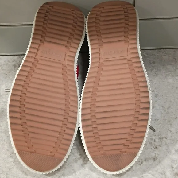 Platform Crochet Boho Sneakers Lucky Brand Size 10 - Picture 7 of 7